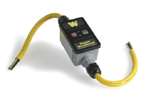 Super-Safeway In-Line Industrial GFCI, Portable, Single Phase, Manual Reset, Flying Leads, 30A, 240V, 0.61m (2.0') (2.0') Cord Length