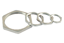GWconnect Metal Nut, Brass, Nickel Plated, M32 Thread