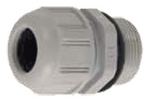 GWconnect Plastic Gable Gland, with Gasket, Pg13.5 Thread, Grey RAL 7001