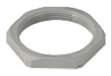 GWconnect Plastic Nut, Polyamide, Pg21Thread, Grey RAL 7001