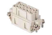 GWconnect Crimp Contact Insert, Female, 10-Pole, 16A, for Crimp Contacts, Size 10A «49x16»
