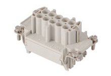 GWconnect Crimp Contact Insert, Female, 5-Pole, 16A, Numbered 1-10, Size  10B «57x27»
