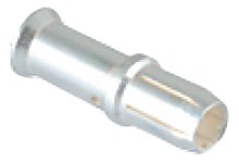 GWconnect Turned Crimp Contact for 100A Inserts and Modules, Female, Silver (Ag) Plated Copper Alloy, 16.00mm² (5 AWG), 100 per Bag
