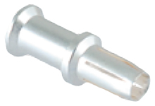 GWconnect Turned Crimp Contact for 70A Female S-M70/2 Inserts, Silver (Ag) Plated Copper Alloy, 16.00mm² (5 AWG), 100 per Bag