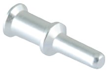 GWconnect Turned Crimp Contact for 70A Male S-M70/2 Inserts, Silver (Ag)  Plated Copper Alloy, 10.00mm² (7 AWG), 100 per Bag
