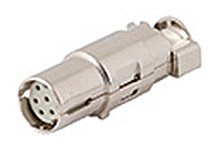 Gwconnect S-CX/8 Shielded Circular BUS Connector, Female, 8-Pole