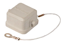 GWconnect STD - Standard, Cover for Female Inserts, Polyamide, with 2 Pegs, with Gasket, Size 3A «21x21», Black