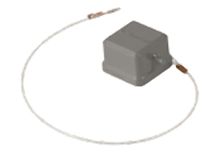 GWconnect STD - Standard, Cover for Female Inserts, Die-cast Aluminum, with 2 Pegs, with Gasket, Size 3A «21x21», Grey