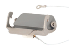 GWconnect STD - Standard, Cover, Die-cast Aluminum, with 1 Lever, without Gasket, Size 10A «49x16», Grey