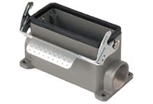 GWconnect STD - Standard, Single Lever Surface Mount Housing, Die-cast Aluminum, with 1 Lever, with Gasket, Size 32B «77x62», Pg42x2 Thread, Grey