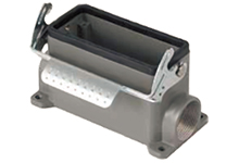 GWconnect STD - Standard, Single Lever Surface Mount Housing, Die-cast Aluminum, with 1 Lever, with Gasket, Size 48B «104x62», M50x2 Thread, Grey