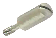 GWconnect Male, Single Code Pin, Zinc-plated Steel