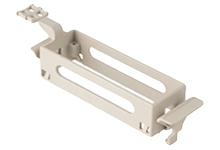 GWconnect DIN Rail Top Support for Size 16B «77x27» Inserts, Grey