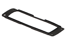 GWconnect Replacement Gasket for 24B «104x27» Bulkhead Housings, with EPDM or Nitrile, or Silicone Gasket, Black